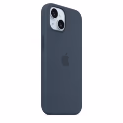 Apple Custodia MagSafe in silicone per iPhone 15 - Blu Tempesta - Vista aggiuntiva 5