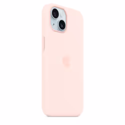 Apple Custodia MagSafe in silicone per iPhone 15 - Rosa confetto - Vista aggiuntiva 6