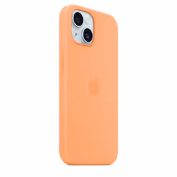 Apple Custodia MagSafe in silicone per iPhone 15 - Aranciata - Vista aggiuntiva 6