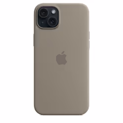 Apple Custodia MagSafe in silicone per iPhone 15 Plus - Grigio creta - Vista aggiuntiva 5