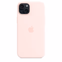 Apple Custodia MagSafe in silicone per iPhone 15 Plus - Rosa confetto - Vista aggiuntiva 5