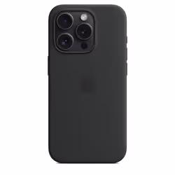 Apple Custodia MagSafe in silicone per iPhone 15 Pro - Nero - Vista aggiuntiva 4