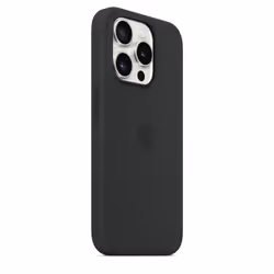 Apple Custodia MagSafe in silicone per iPhone 15 Pro - Nero - Vista aggiuntiva 5
