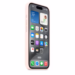 Apple Custodia MagSafe in silicone per iPhone 15 Pro - Rosa confetto - Vista aggiuntiva 6