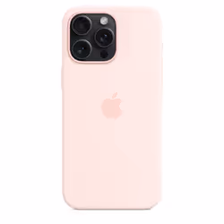 Apple Custodia MagSafe in silicone per iPhone 15 Pro Max - Rosa confetto - Vista aggiuntiva 4