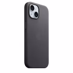 Apple Custodia MagSafe in tessuto Finewoven per iPhone 15 - Nero - Vista aggiuntiva 6