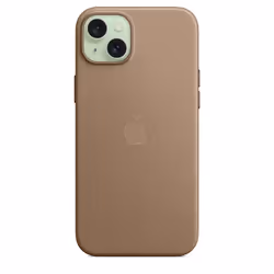 Apple Custodia MagSafe in tessuto Finewoven per iPhone 15 Plus - Grigio talpa - Vista aggiuntiva 4