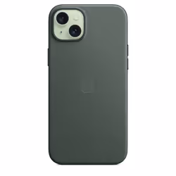 Apple Custodia MagSafe in tessuto Finewoven per iPhone 15 Plus - Sempreverde - Vista aggiuntiva 4