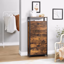 Vasagle LBS101B01 scarpiera Chiuso Nero, Legno - Vista aggiuntiva 5