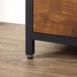 Vasagle LBS101B01 scarpiera Chiuso Nero, Legno - Vista aggiuntiva 7