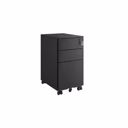 Tutto in un posto: Vuoi liberare la tua scrivania da pile di carte? Questa cassettiera di 30 x 45 x 60 cm si adatta all’arred ...
