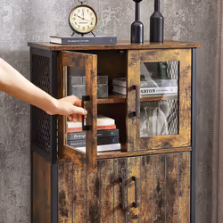 Vasagle LSC260B01 credenza per soggiorno 2 porta/porte - Vista aggiuntiva 4