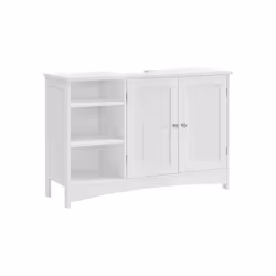 Vasagle BBC410P31, Bianco, Da terra, 2 porta/porte, 300 mm, 900 mm, 600 mm