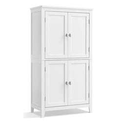 Vasagle BBC552P31 armadietto di conservazione per bagno Bianco
