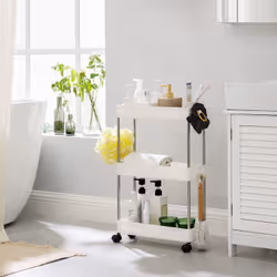 Songmics KSC007W01 mensola a muro per bagno - Vista aggiuntiva 2