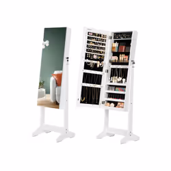 Songmics JJC002W01 armadio portagioie Bianco - Vista aggiuntiva 4