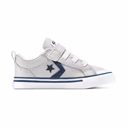 Scarpe bambini Converse - Pro blaze strap ox grigio/blu A13081C Grigio - 21 - Vista aggiuntiva 2