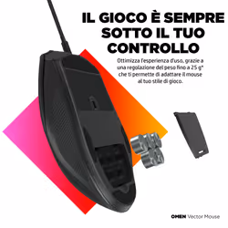 HP OMEN Vector Mouse - Vista aggiuntiva 7