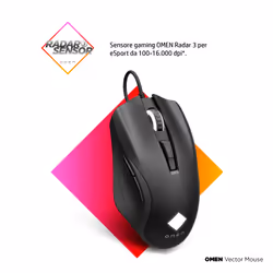 HP OMEN Vector Mouse - Vista aggiuntiva 8