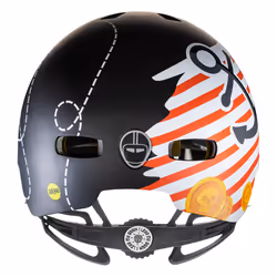 Nutcase Helmets Nutcase Helm Little Nutty Ride The Plank 48-52cm Nero, Rosso, Bianco - Vista aggiuntiva 5