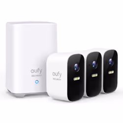 Eufy eufyCam 2C + HomeBase 2 Scatola Telecamera di sicurezza IP Interno e esterno Parete - Vista aggiuntiva 8