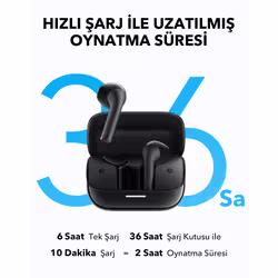 Soundcore A3994G11 K20i Kulaklık Siyah Auricolare True Wireless Stereo (TWS) In-ear MUSICA USB tipo-C Bluetooth Nero - Vista aggiuntiva 8