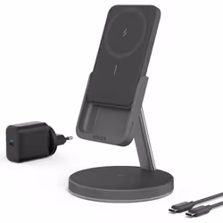 Anker B25A7311, Interno, USB, Carica wireless, Nero