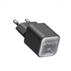 Anker 511 Nano 3 Cuffie, Auricolare, Telefono cellulare, Netbook, Computer portatile, Power bank, Smartphone, Tablet, Universale Nero AC Ricarica rapida Interno