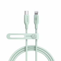 Anker 541, 1,8 m, Lightning, USB C, Maschio, Maschio, Verde