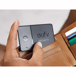 Eufy SmartTrack Card Universale Rilevatore GPS Nero