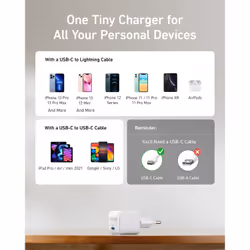 Anker 511 Charger (Nano Pro) offline only Telefono cellulare, Tablet Bianco USB Ricarica rapida Interno - Vista aggiuntiva 4