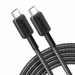 Anker 322, 1,8 m, USB C, USB C, Nero