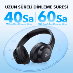 Soundcore A3004-Mavi Auricolare Cablato A Padiglione Musica e Chiamate USB tipo-C Bluetooth Blu - Vista aggiuntiva 5