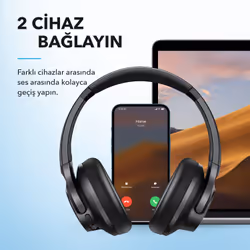 Soundcore A3004-Mavi Auricolare Cablato A Padiglione Musica e Chiamate USB tipo-C Bluetooth Blu - Vista aggiuntiva 6