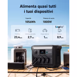 Anker Solix C1000X Power Station Portatile - Vista aggiuntiva 5