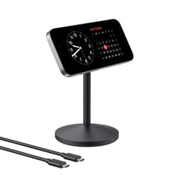 Anker MagGo Cuffie, Auricolare, Smartphone, Orologio intelligente Nero USB Carica wireless Ricarica rapida Interno