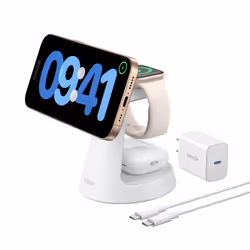 Anker MagGo Auricolare, Smartphone, Orologio intelligente Bianco USB Carica wireless Ricarica rapida Interno - Vista aggiuntiva 2