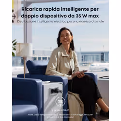 Anker A2658G11 Caricabatterie per dispositivi mobili Smartphone, Tablet, Cuffie Nero AC Ricarica rapida Interno - Vista aggiuntiva 6