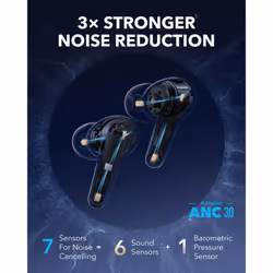 Anker Liberty 4 Pro Auricolare True Wireless Stereo (TWS) In-ear Chiamate/Musica/Sport/Tutti i giorni USB tipo-C Bluetooth Nero