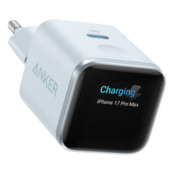 Anker A121DG31 Caricabatterie per dispositivi mobili Smartphone, Tablet, Orologio intelligente, Universale Blu AC Ricarica rapida Interno