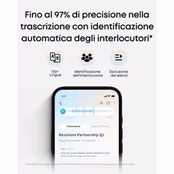 Anker soundcore Work Registratore Vocale AI, per Riunioni, con Trascrizione e Riassunti Automatici con AI, Indossabile, 64 GB, 150+ Lingue, Certificato MFi, 300 Min/Mese Inclusi, USB-C - Vista aggiuntiva 8