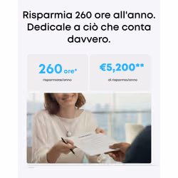 Anker soundcore Work Registratore Vocale AI, per Riunioni, con Trascrizione e Riassunti Automatici con AI, Indossabile, 64 GB, 150+ Lingue, Certificato MFi, 300 Min/Mese Inclusi, USB-C - Vista aggiuntiva 5