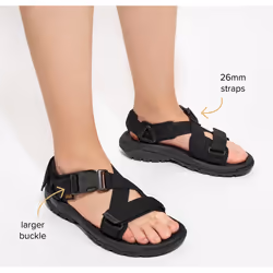 Teva Hurricane Verge Sandali Nero - Vista aggiuntiva 7