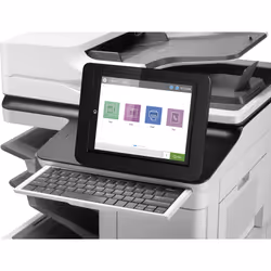 HP LaserJet Enterprise Flow Stampante multifunzione Enterprise LaserJet Flow M635z, Stampa, copia, scansione, fax, Scansione verso e-mail; stampa fronte/retro; ADF da 150 fogli; efficienza energetica; funzionalità di sicurezza avanzate - Vista aggiuntiva 5