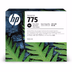 HP Cartuccia di inchiostro nero fotografico 775 da 500 ml, Resa standard, Nero per foto, 500 ml, 1 pz, Confezione singola