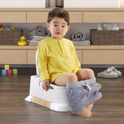 Fisher-Price HBX68 vasino per bambino Plastica Bianco