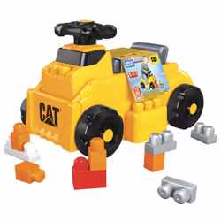 MEGA BLOKS HDJ29, 1 anno/i, 4 ruota(e), Nero, Giallo