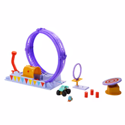Disney Pixar Cars HGV73, Veicolo da corsa e set di piste, 4 anno/i, Plastica, Metallo, Multicolore