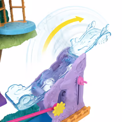 Polly Pocket Pollyville Casa sull'Albero dei Cuccioli, playset a 5 piani, 15+ pezzi gioco: 2 bambole, veicolo, 4 animali e molto altro ancora, idea regalo, Giocattolo per Bambini 4+ Anni