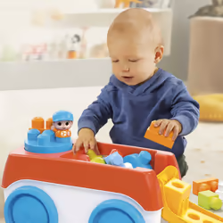 MEGA BLOKS HHN00, 12 mese(i), 4 ruota(e), Multicolore, 890 g